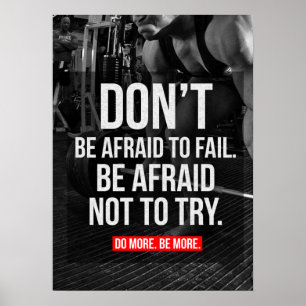 Workout Motivational Poster