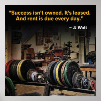 Workout Motivational Poster