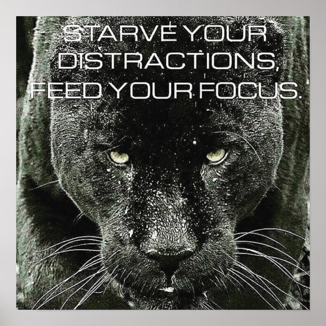 Workout Motivational Poster (Front)