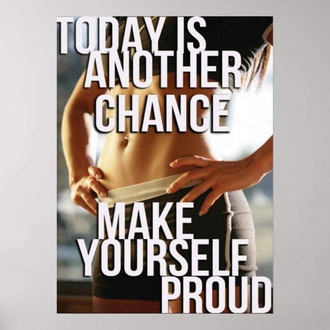 Workout Motivational Poster (Front)