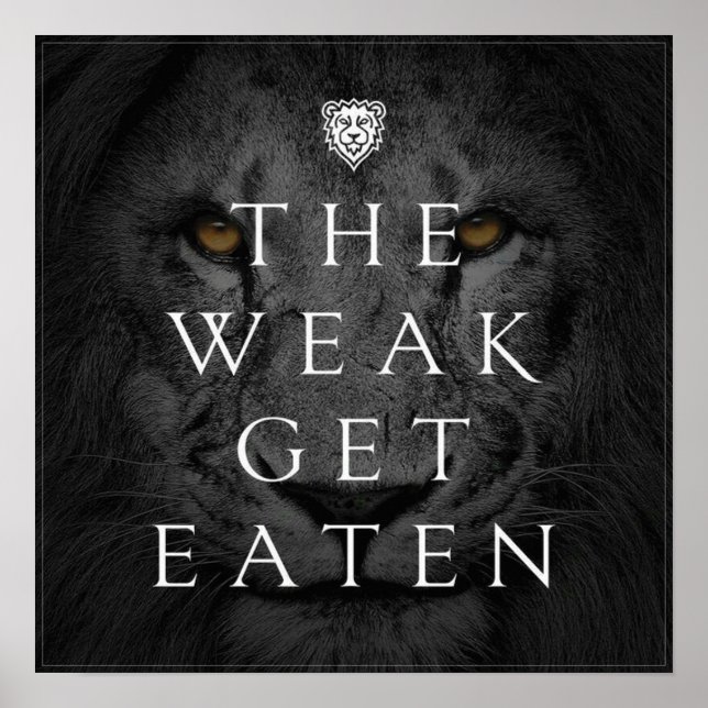 Workout Motivational Poster (Front)