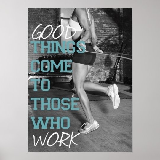 Workout Motivational Poster