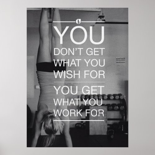 Workout Motivational Poster