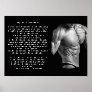 Workout Motivational Poster