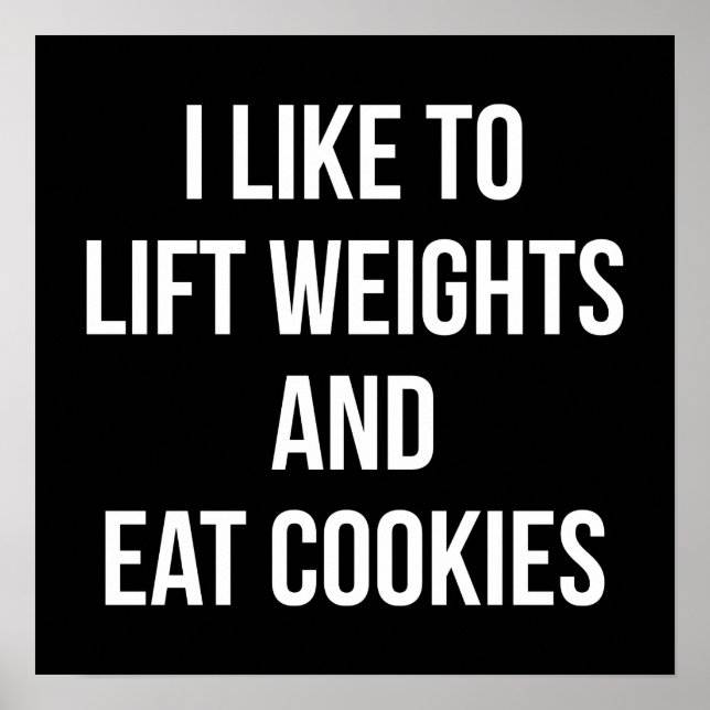 Workout Motivational Poster (Front)