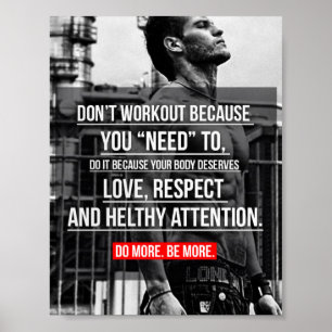 Workout Motivational Poster