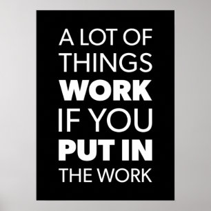 Workout Motivational Poster