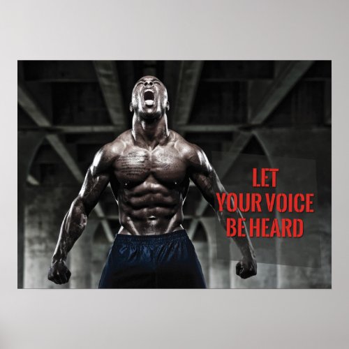 Workout Motivational Poster