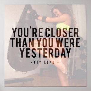 Workout Motivational Poster