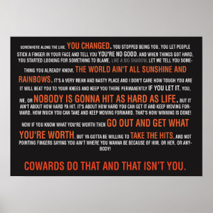 Workout Motivational Poster