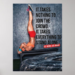 Workout Motivational Poster