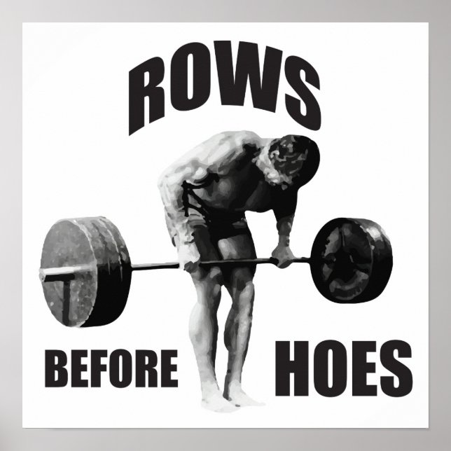 Workout Motivational Poster (Front)