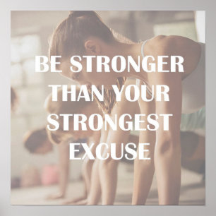 Workout Motivational Poster