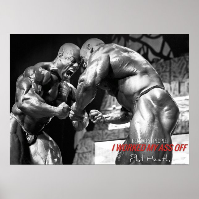 Workout Motivational Poster (Front)