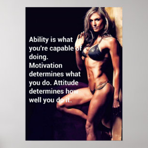 Workout Motivational Poster