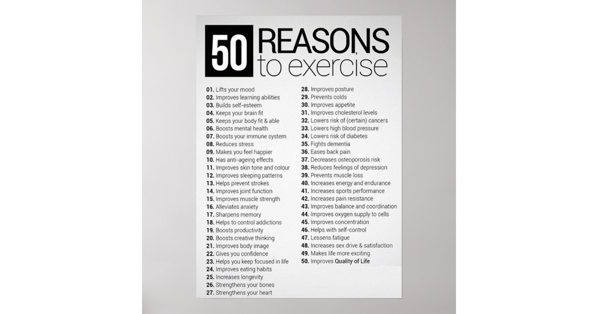 Workout Motivational Poster | Zazzle