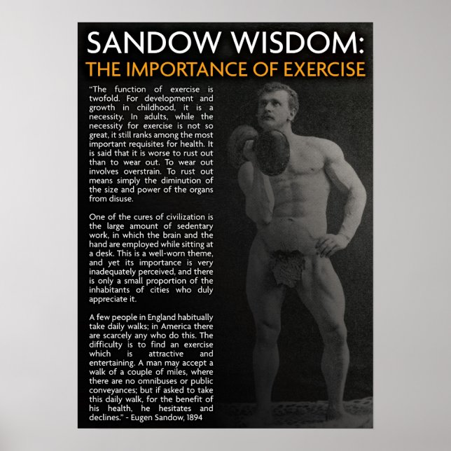 Workout Motivational Poster (Front)