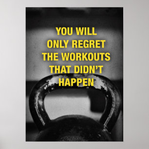 Workout Motivational Poster