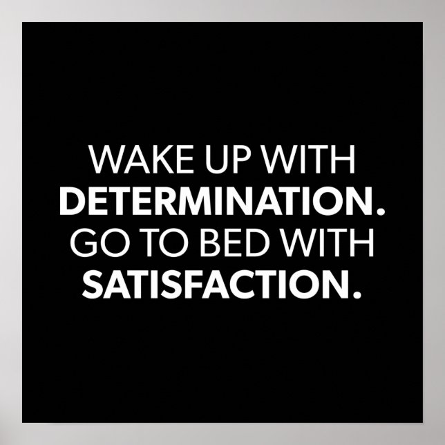 Workout Motivational Poster (Front)