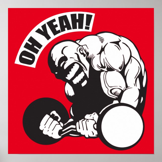 Workout Motivational Poster (Front)