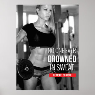 Workout Motivational Poster