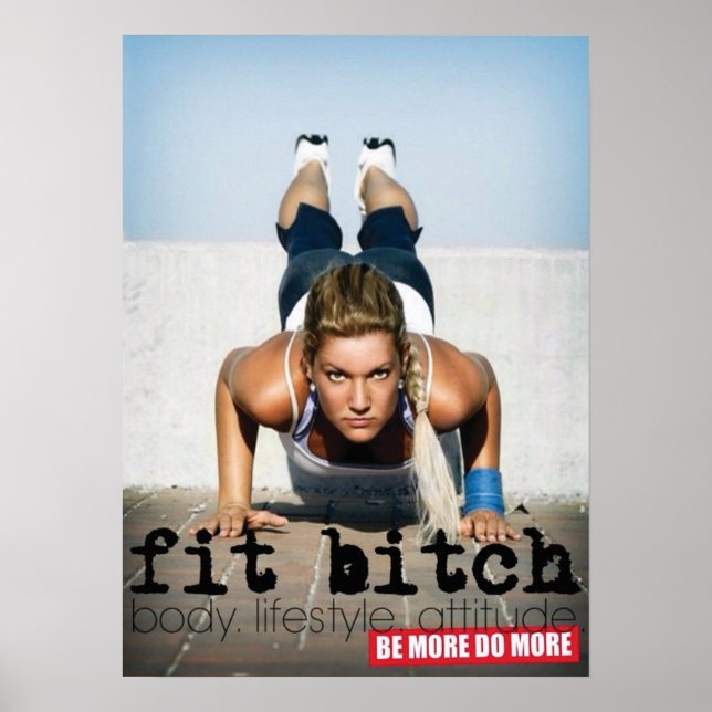 Workout Motivational Poster (Front)