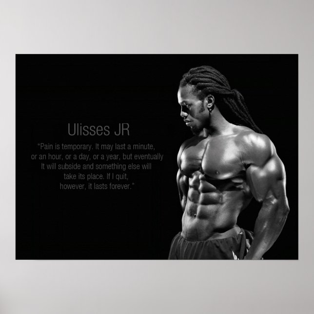 Workout Motivational Poster (Front)