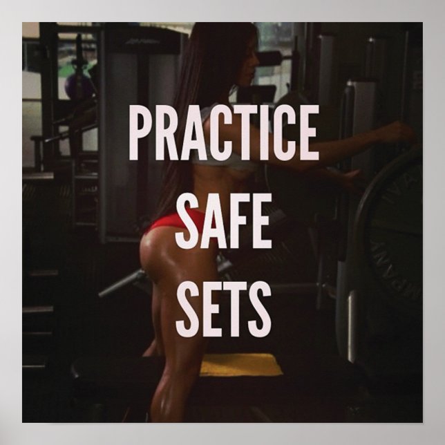 Workout Motivational Poster (Front)