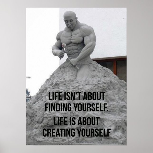 Workout Motivational Poster (Front)