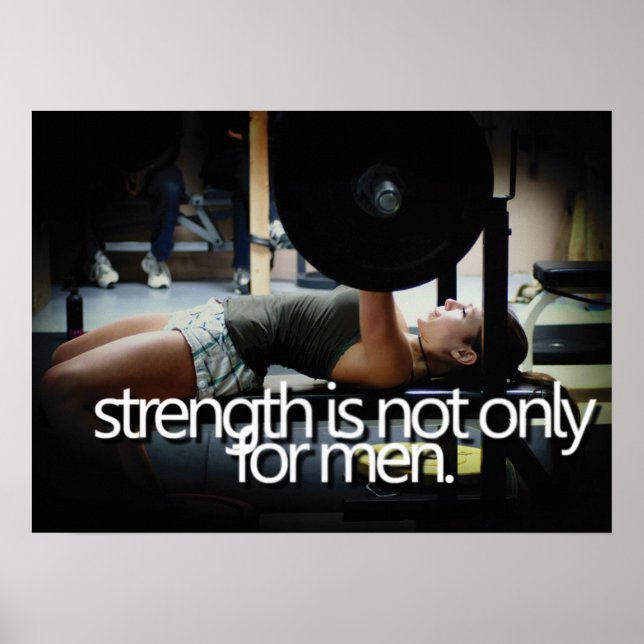 Workout Motivational Poster (Front)