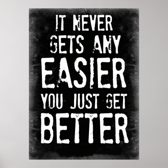 Workout Motivational Poster (Front)