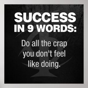 Workout Motivational Poster