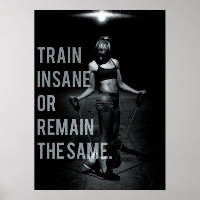 Workout Motivational Poster (Front)