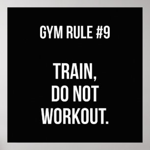 Workout Motivational Poster
