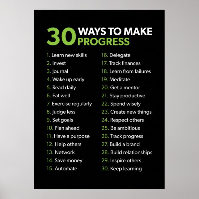 Workout Motivational Poster (Front)