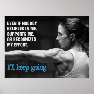 Workout Motivational Poster