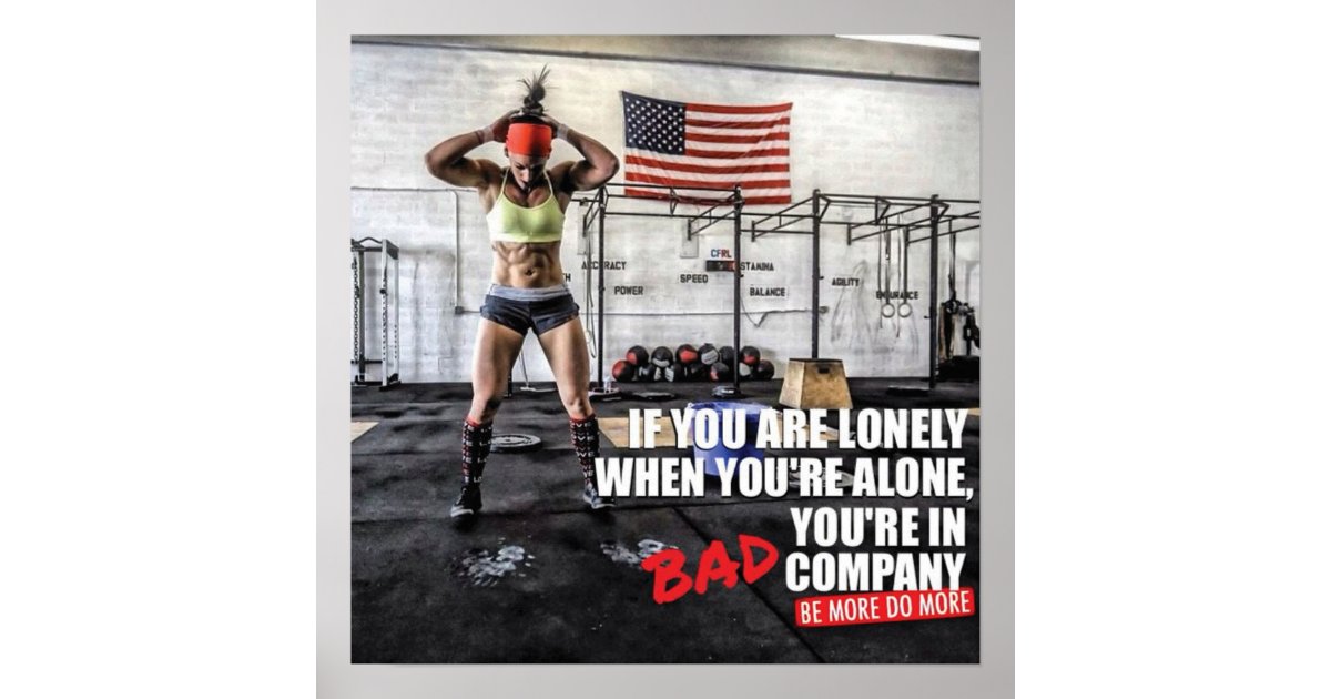 Workout Motivational Poster | Zazzle