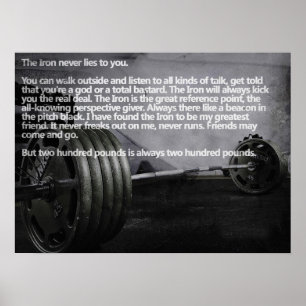 Workout Motivational Poster
