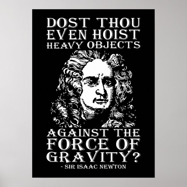 Workout Motivational Poster (Front)