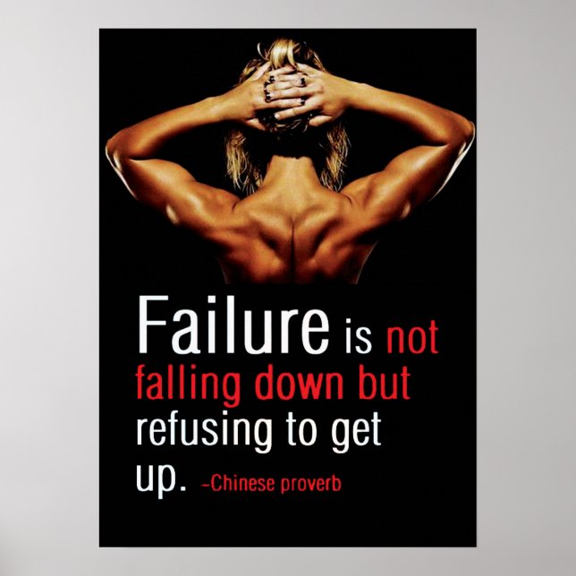 Workout Motivational Poster (Front)