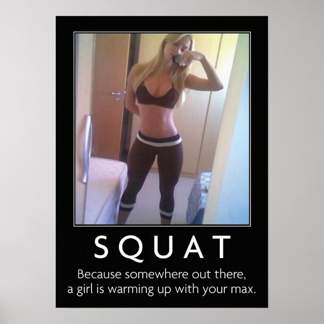 Workout Motivational Poster (Front)