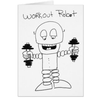 Workout Robot Cards