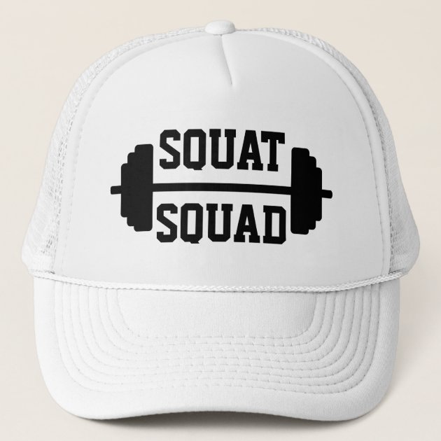 workout trucker hat