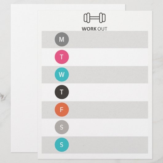 Workout Tracker (Front/Back)