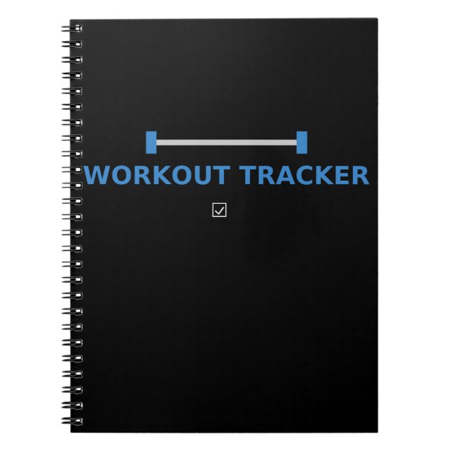 Workout Tracker – Fitness Journal Design (Front)