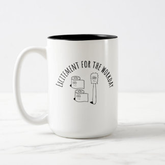 Workplace Thrills Two-Tone Coffee Mug