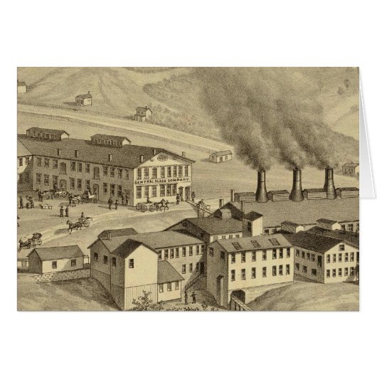 Works of Central Glass Company in West Virginia (Front Horizontal)