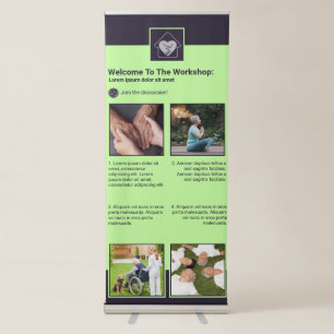 Workshop Senior Home Care Retractable Banner