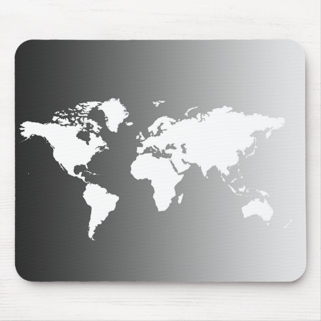 WORL MAP MOUSE PAD (Front)