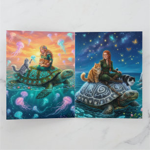 worl turtle card